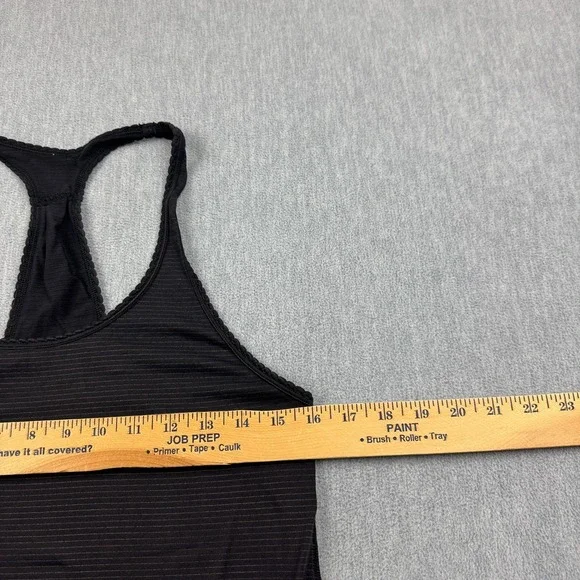 Lululemon Tank Top Womens 8 Black 105 F Singlet Performance Yoga Gym Active - Picture 4 of 9
